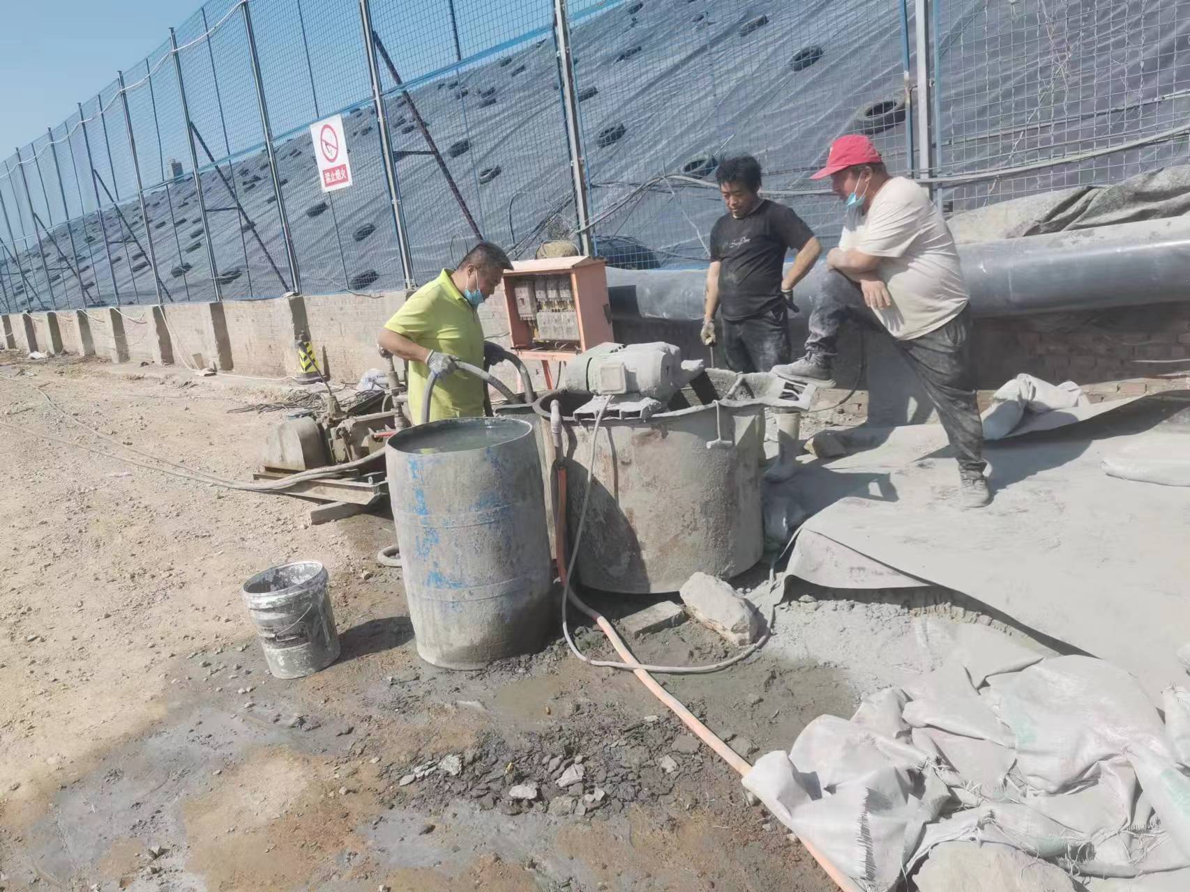 贡嘎袖阀管注浆